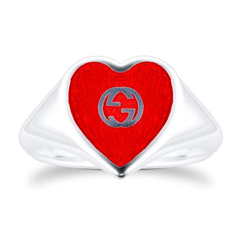 gucci heart rinf|heart gucci ring gucci store.